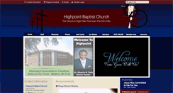 Desktop Screenshot of highpointbc.org